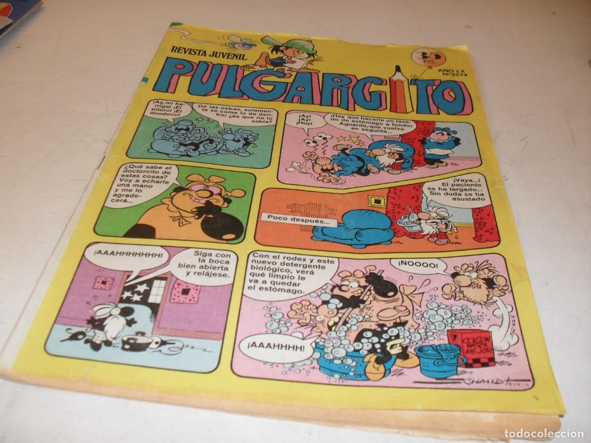 Livros de Banda Desenhada: PULGARCITO N&ordm; 2574,CON MORTADELO APOCRIFO:COCODRILOS EN FUGA,DE 2597.BRUGUERA,1947