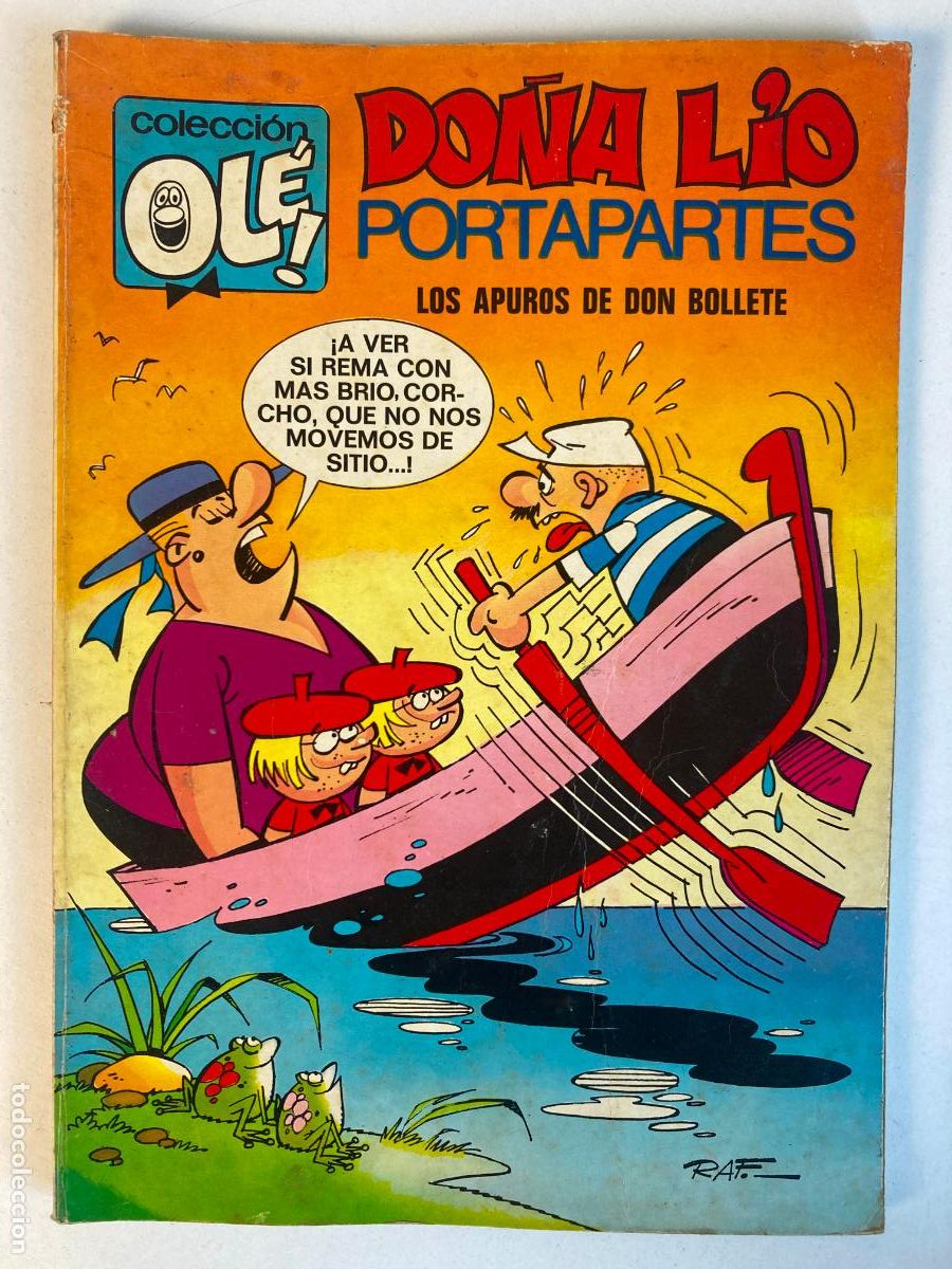 Livros de Banda Desenhada: COLECCION OL&Eacute;! - DO&Ntilde;A LIO PORTAPARTES N&ordm;65 - 1&ordf;EDICION, NUMERO EN LOMO