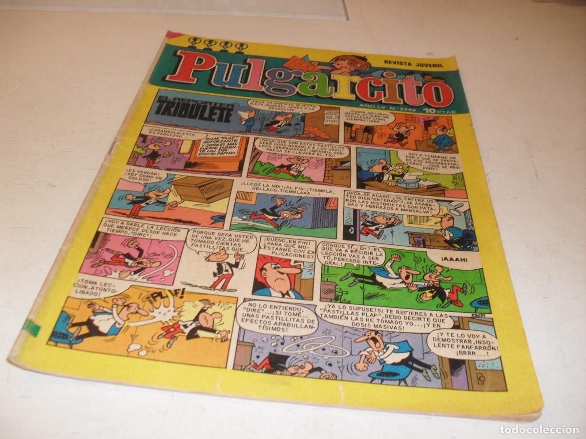 Tebeos: PULGARCITO N&ordm; 2290,CON MORTADELO APOCRIFO:EL REPORTAJE,DE 2597.BRUGUERA,1947