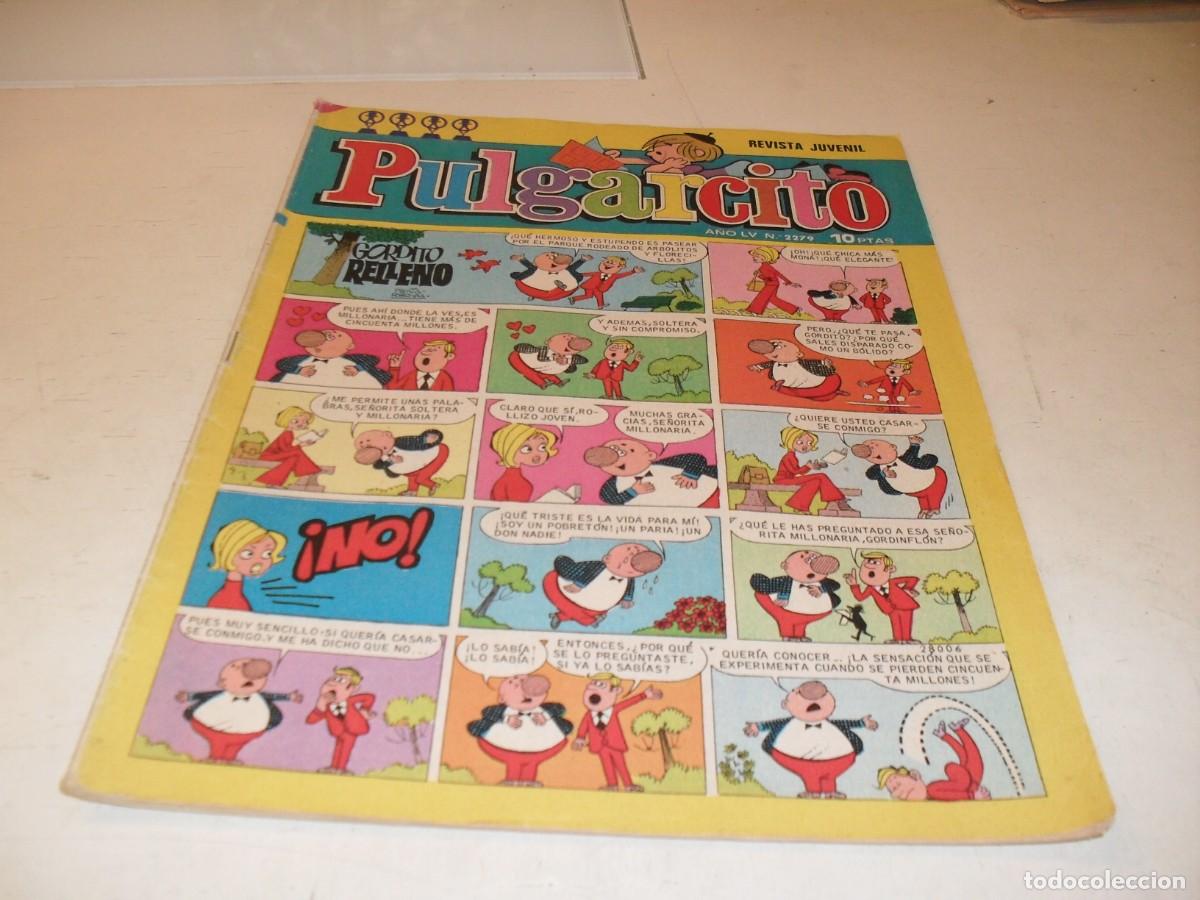 BDs: PULGARCITO N&ordm; 2279,CON MORTADELO APOCRIFO:ATERRIZAJE IMPROVISADO,DE 2597.BRUGUERA,1947