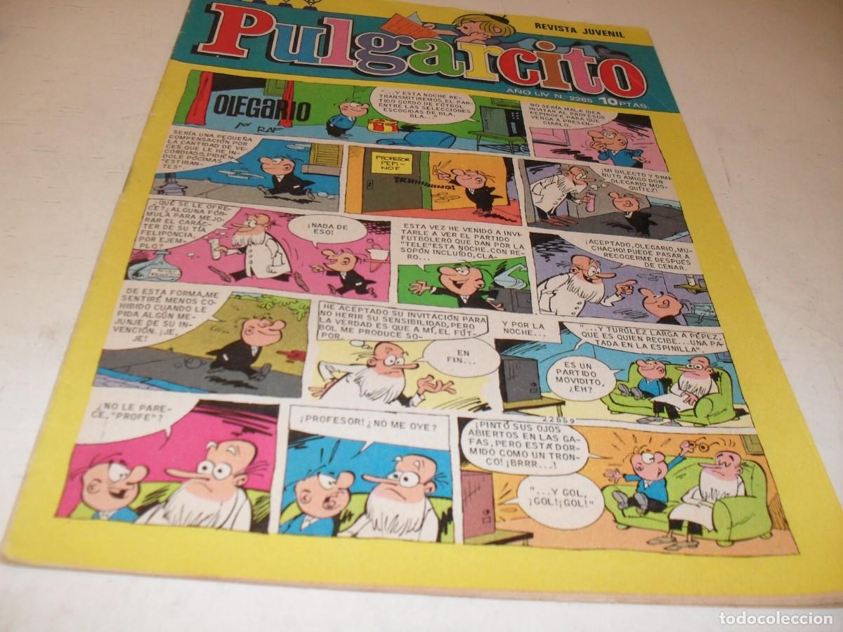 Tebeos: PULGARCITO N&ordm; 2265,EN CONTRAPORTADA PUBLICIDAD DE MIRINDA,DE 2597.BRUGUERA,1947