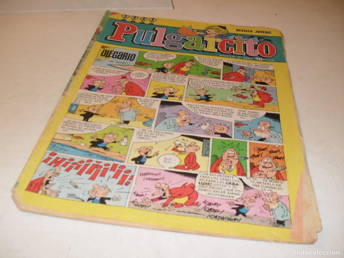 BDs: PULGARCITO N&ordm; 2264,CON MORTADELO APOCRIFO:EL P&Ograve;LVORIN,DE 2597.BRUGUERA,1947