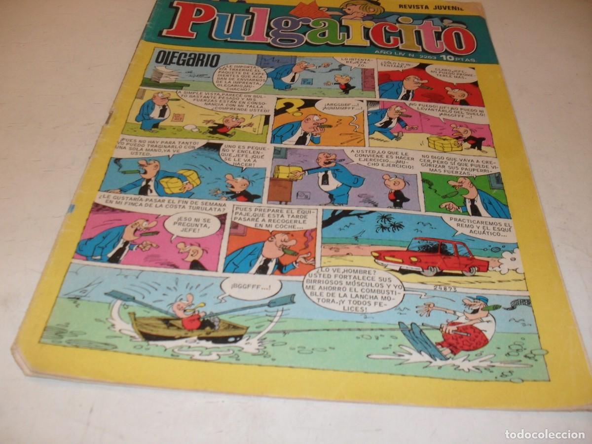 BDs: PULGARCITO N&ordm; 2263,CON MORTADELO APOCRIFO:INVENTO FATAL,DE 2597.BRUGUERA,1947