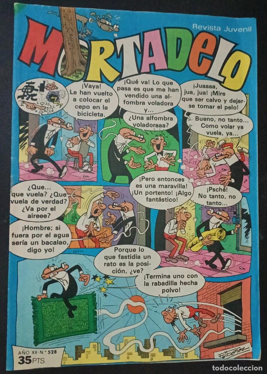 Giornalini: MORTADELO SEMANAL-BRUGUERA- N&ordm; 528 -5-ENERO-1981-SIR TIM-JAN EUROPA-SEGIS-BUENO-DIF&Iacute;CIL-VEA-1814
