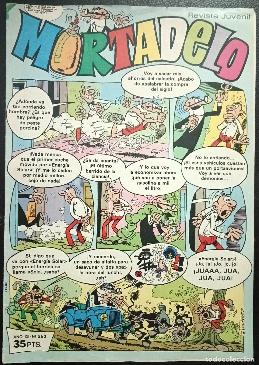 Giornalini: MORTADELO SEMANAL-BRUGUERA- N&ordm; 563 -7-SEPTIEMBRE-1981-MINI REY-PLURIL&Oacute;PEZ-DELIRANTA- BUENO-VEA-1815