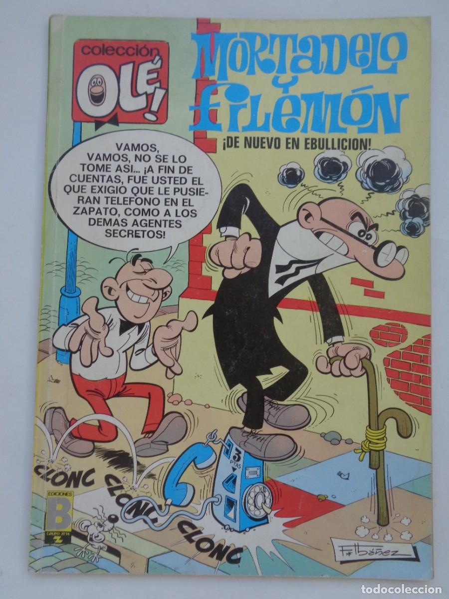 Tebeos: COLECCION OL&Eacute; ! - MORTADELO Y FILEMON : &uml;&iexcl; DE NUEVO EN EBULLICION !. 1&ordf; EDICION 1988 . BRUGUERA