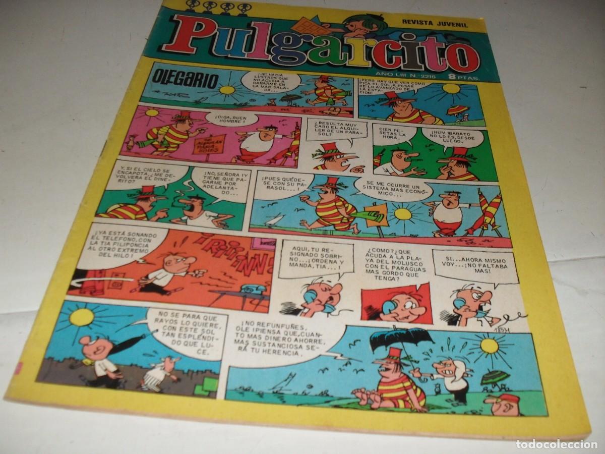 BDs: PULGARCITO N&ordm; 2216,EN CONTRAPORTADA PUBLICIDAD REYES MAGOS DEL CASERIO,DE 2597.BRUGUERA,1947