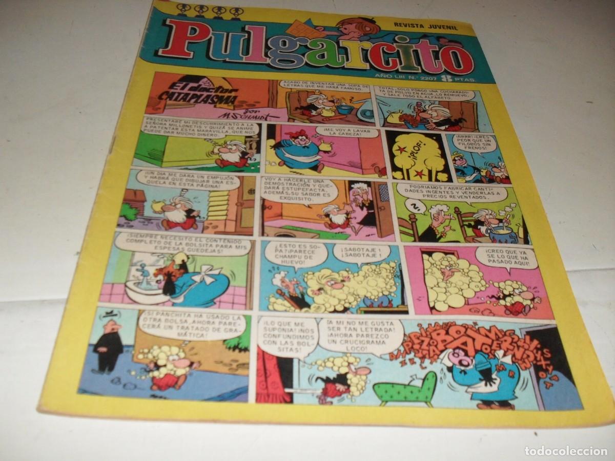 BDs: PULGARCITO N&ordm; 2207,EN CONTRAPORTADA PUBLICIDAD VACACIONES CON MORTADELO,DE 2597.BRUGUERA,1947