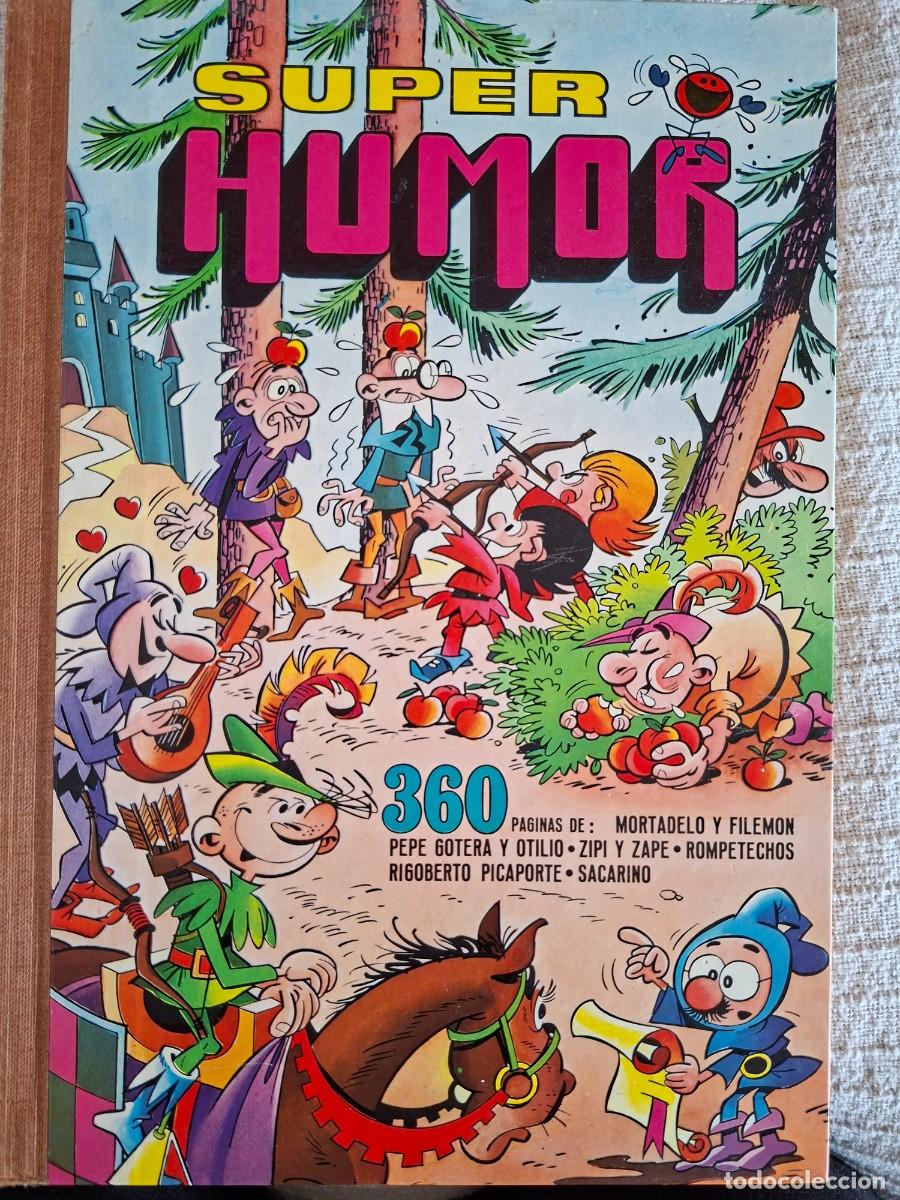 Tebeos: SUPER HUMOR N&ordm; 16 (XVI) &ndash; EDITORIAL BRUGUERA &ndash; 360 P&Aacute;GINAS &ndash; TAPA