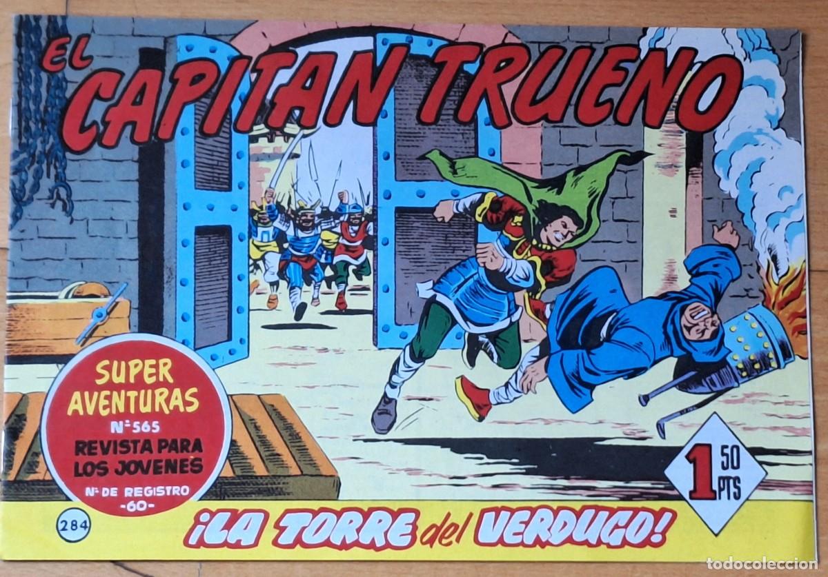 Tebeos: COMIC - EL CAPITAN TRUENO N&ordm; 284 - ! LA TORRE DEL VERDUGO ! - BRUGUERA 1982