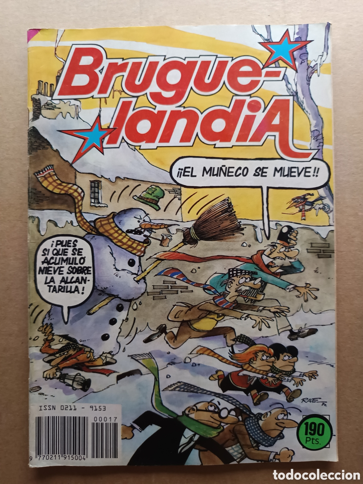 Tebeos: Revista Bruguelandia n&deg;17 (Bruguera, 1982) Comic Story dedicado a Montserrat Vives/Francisco Serrano