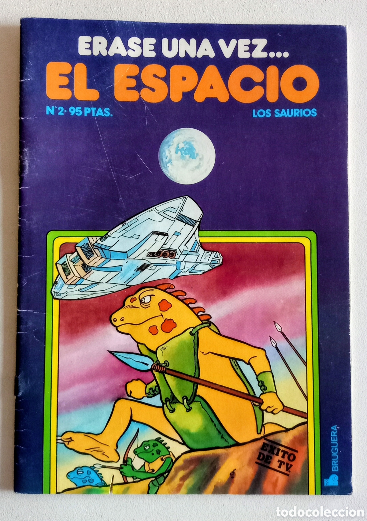 Tebeos: &Eacute;rase una vez el espacio. N&ordm; 2 LOS SAURIOS 1981