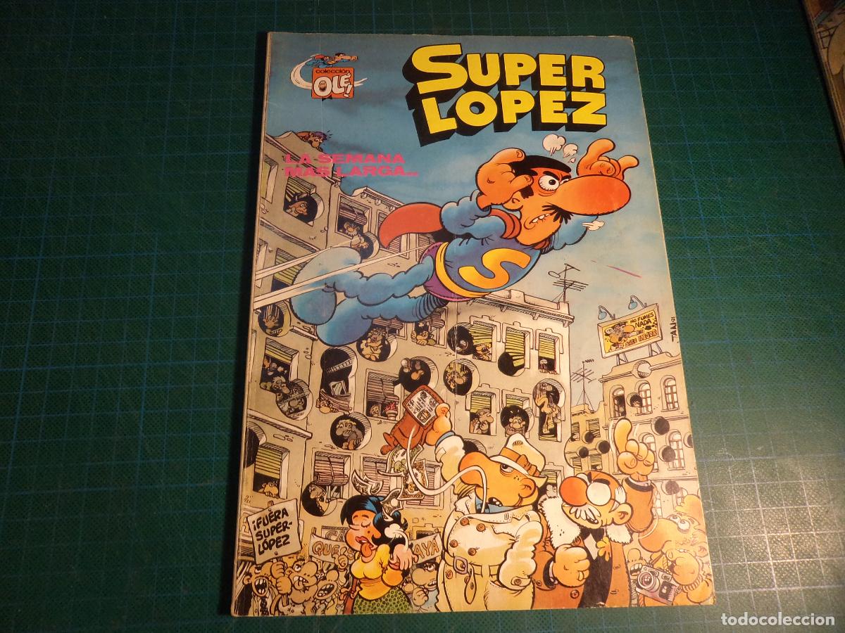 Tebeos: Super Lopez. N&ordm; 6. Bruguera 1&ordf; edicion.