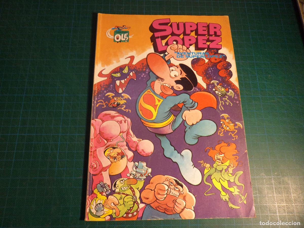 Tebeos: Super Lopez. N&ordm; 1. Bruguera 2&ordf; edicion.