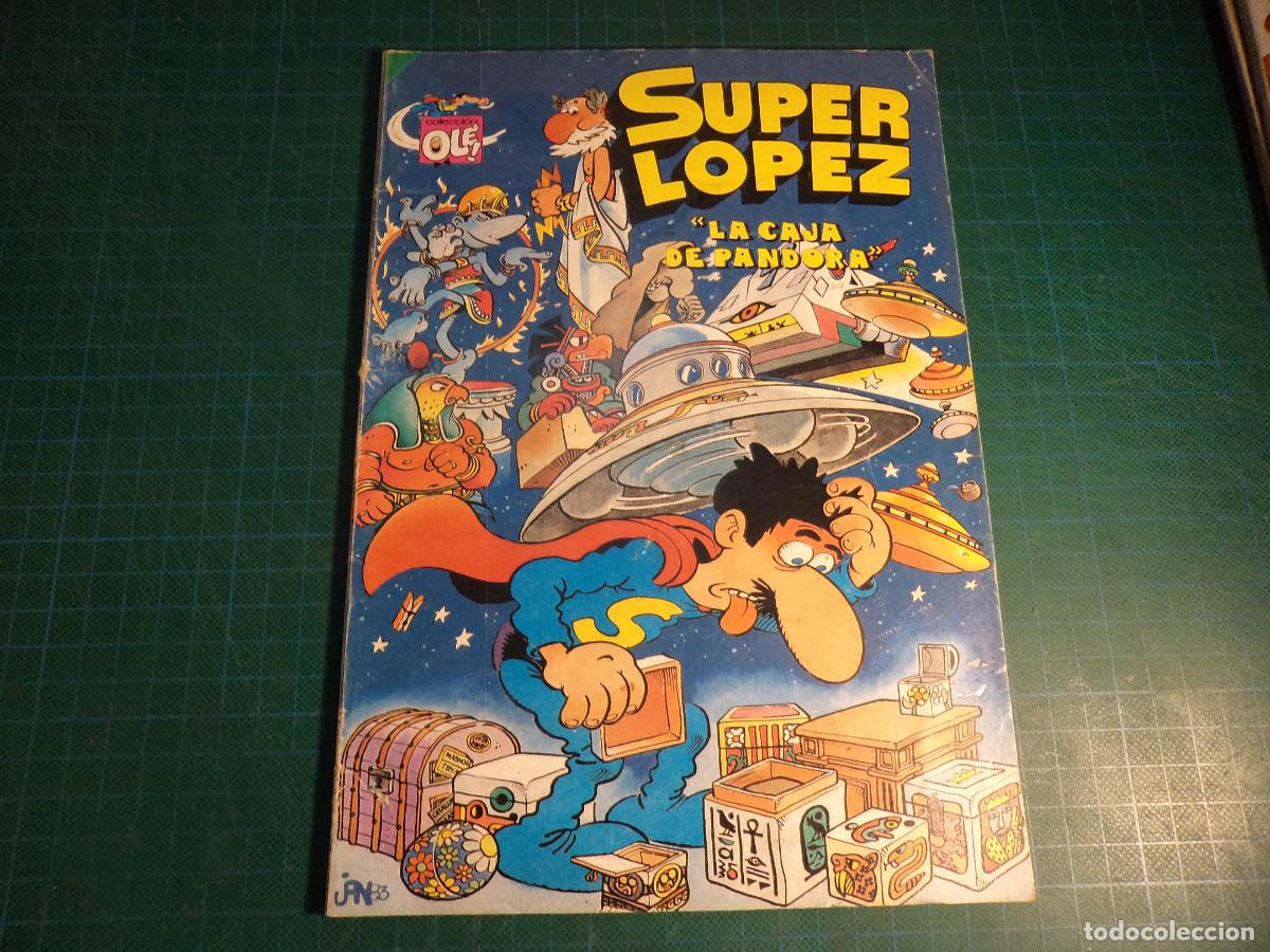 Tebeos: Super Lopez. N&ordm; 8. Bruguera 1&ordf; edicion.