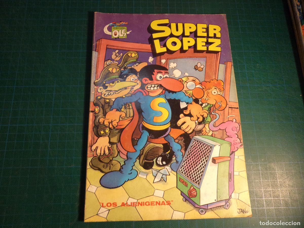 Tebeos: Super Lopez. N&ordm; 4. Bruguera 2&ordf; edicion.