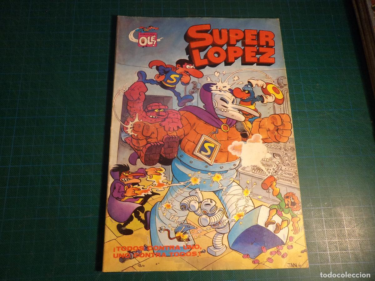 Tebeos: Super Lopez. N&ordm; 3. Bruguera 2&ordf; edicion.
