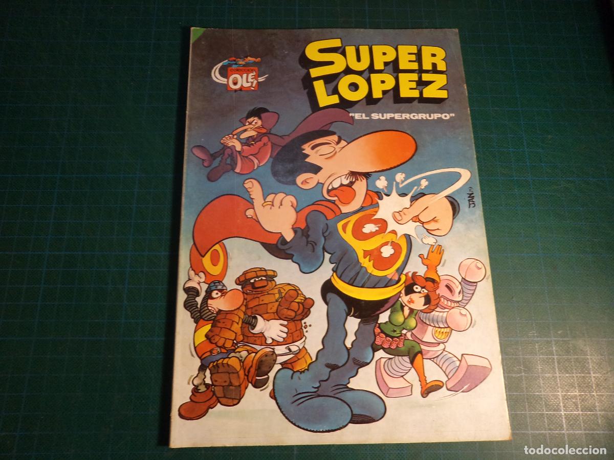 Tebeos: Super Lopez. N&ordm; 2. Bruguera 3&ordf; edicion.