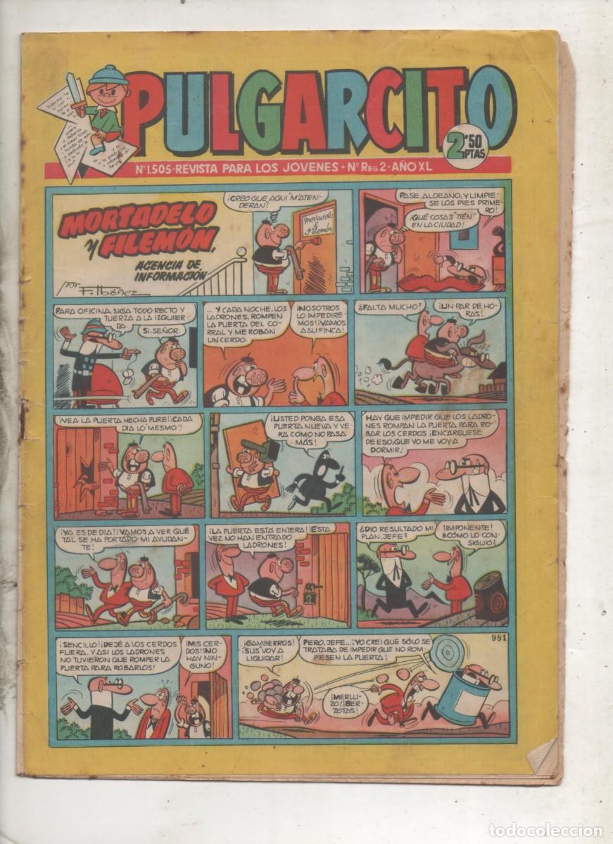 BDs: PULGARCITO N&ordm; 1505 -BRUGUERA