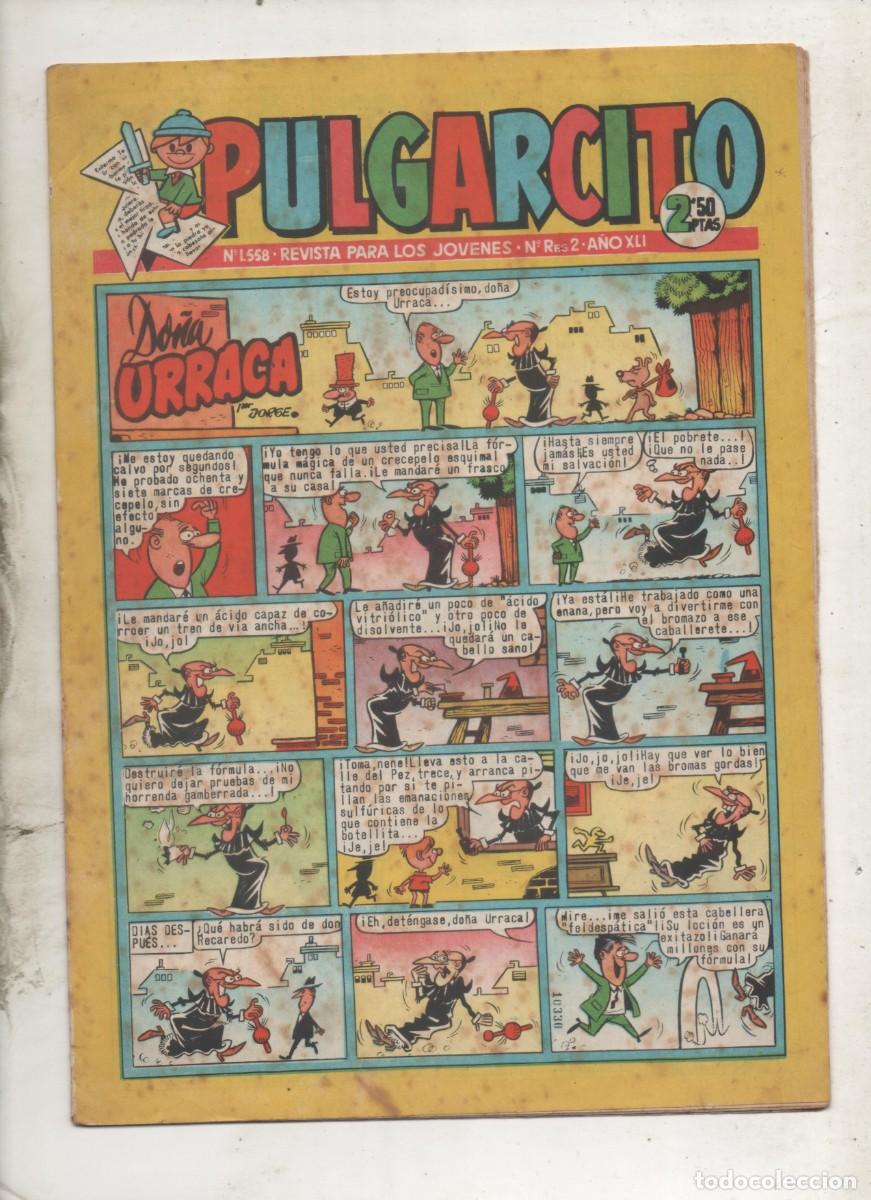 BDs: PULGARCITO N&ordm; 1558 -BRUGUERA