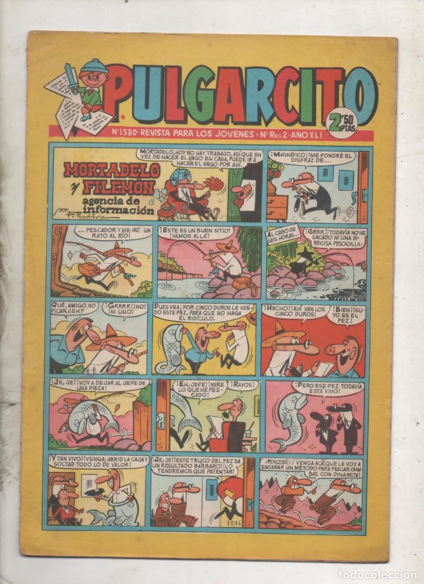 BDs: PULGARCITO N&ordm; 1580 -BRUGUERA