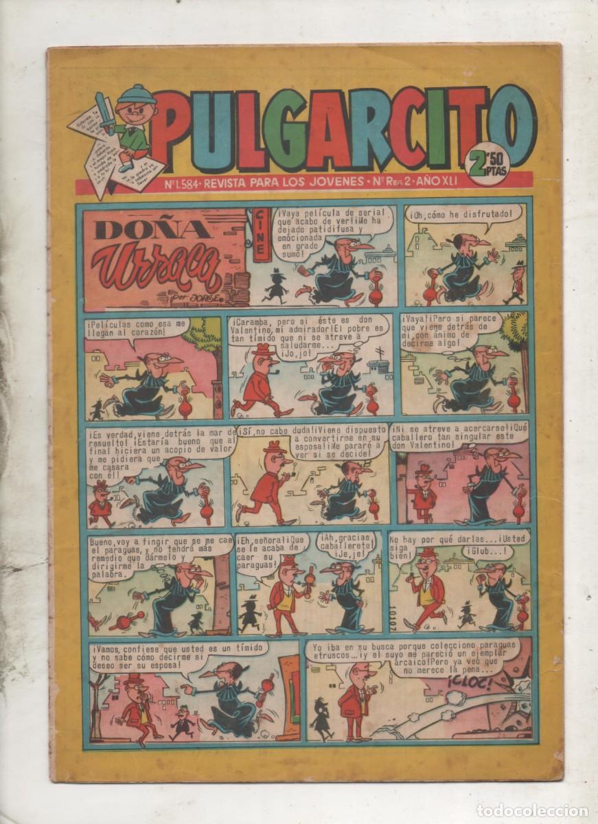 BDs: PULGARCITO N&ordm; 1584 -BRUGUERA