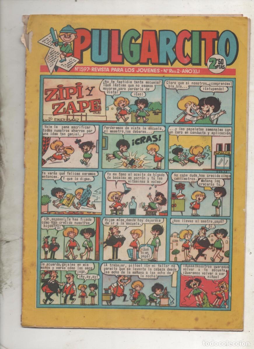 Tebeos: PULGARCITO N&ordm; 1597 -BRUGUERA