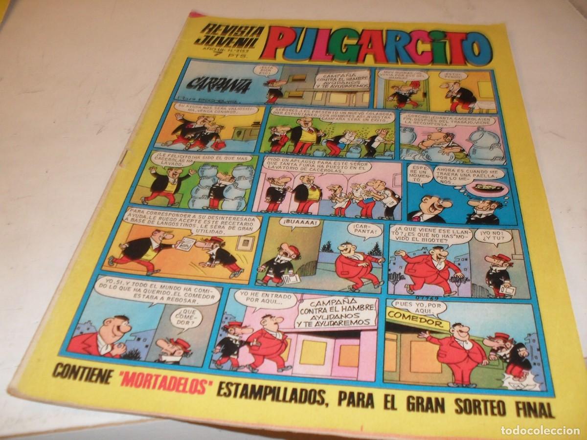 BDs: PULGARCITO N&ordm; 2152,SIN LOS BILLETES DE MORTADELO,DE 2597.BRUGUERA,1947