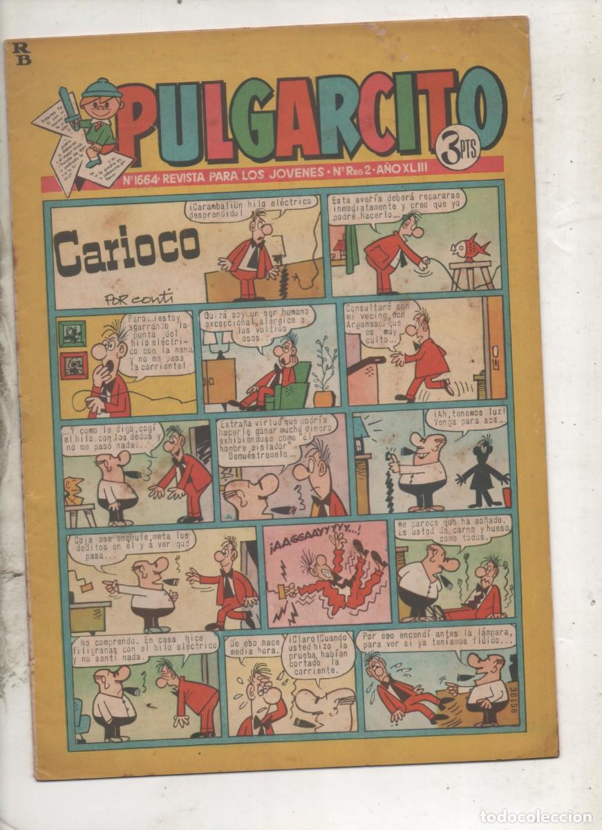 Tebeos: PULGARCITO N&ordm; 1664 . -BRUGUERA