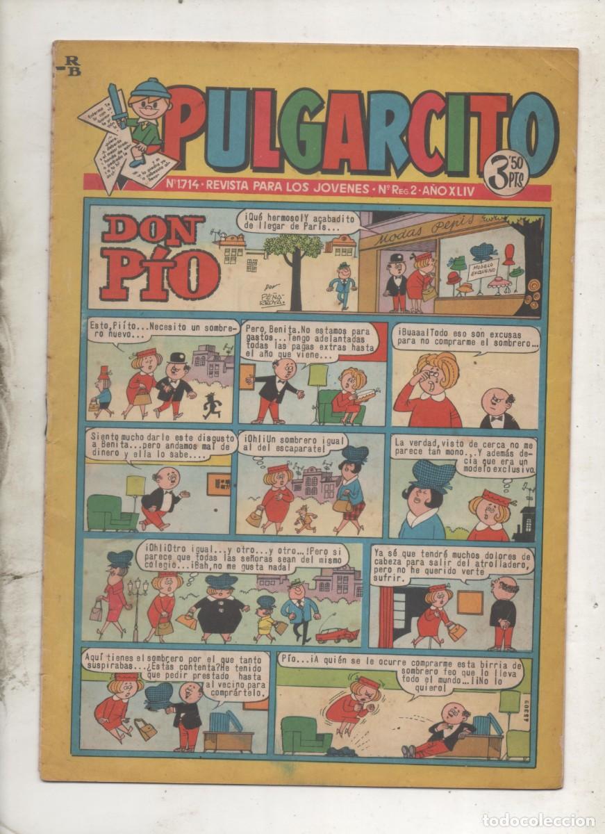 Tebeos: PULGARCITO N&ordm; 1714 . -BRUGUERA