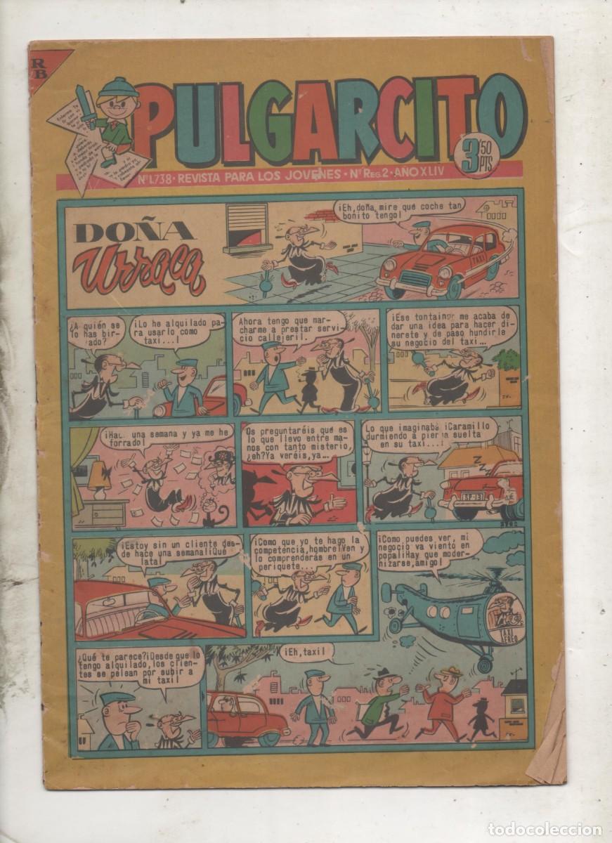 Tebeos: PULGARCITO N&ordm; 1738 . -BRUGUERA