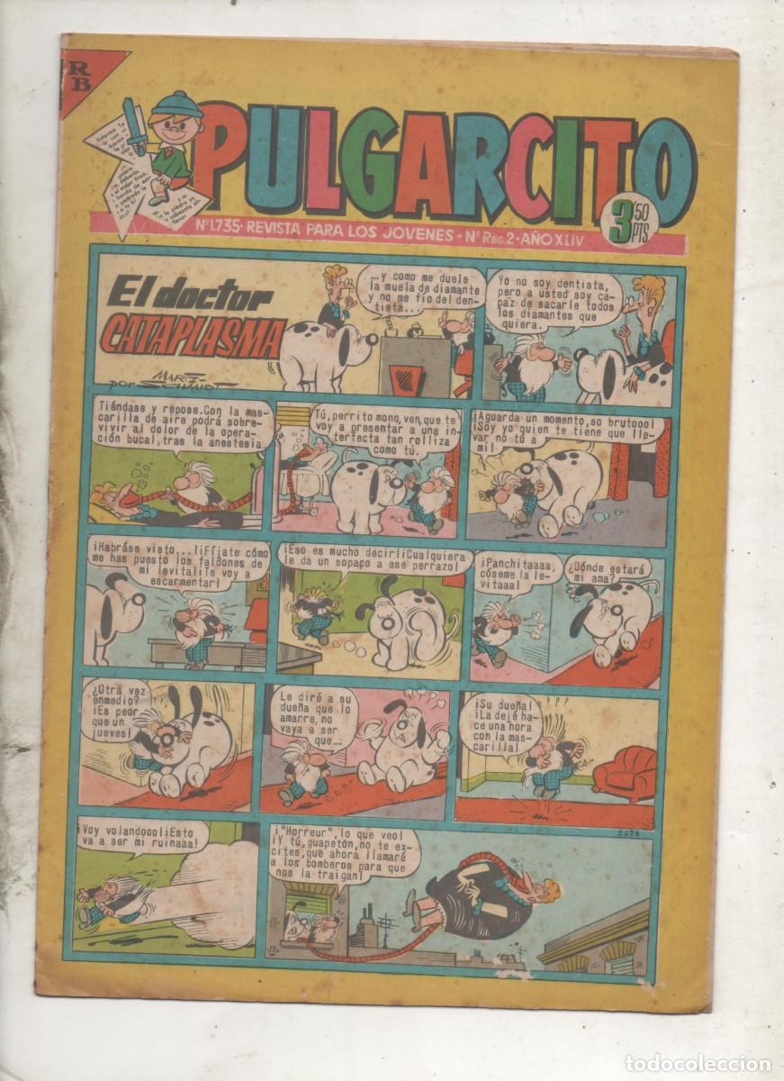 Tebeos: PULGARCITO N&ordm; 1735 . -BRUGUERA