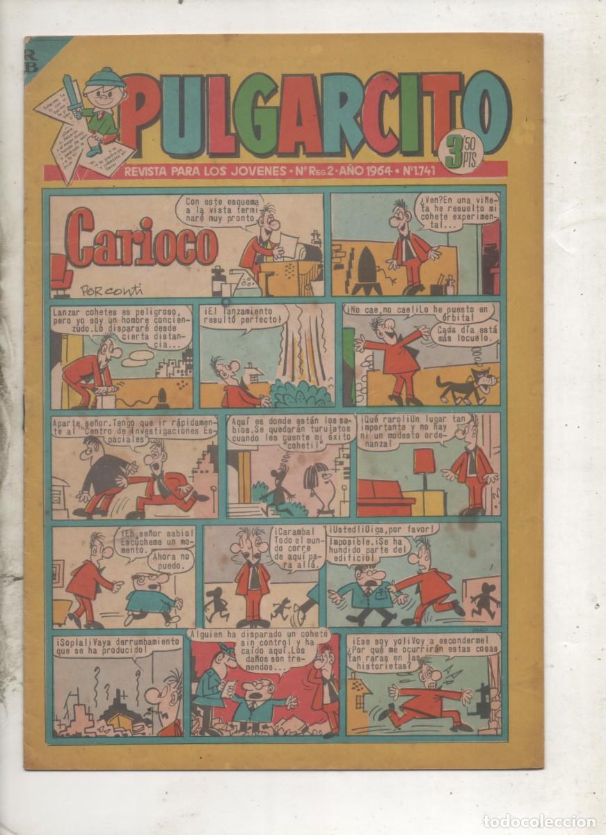 Tebeos: PULGARCITO N&ordm; 1741 . -BRUGUERA