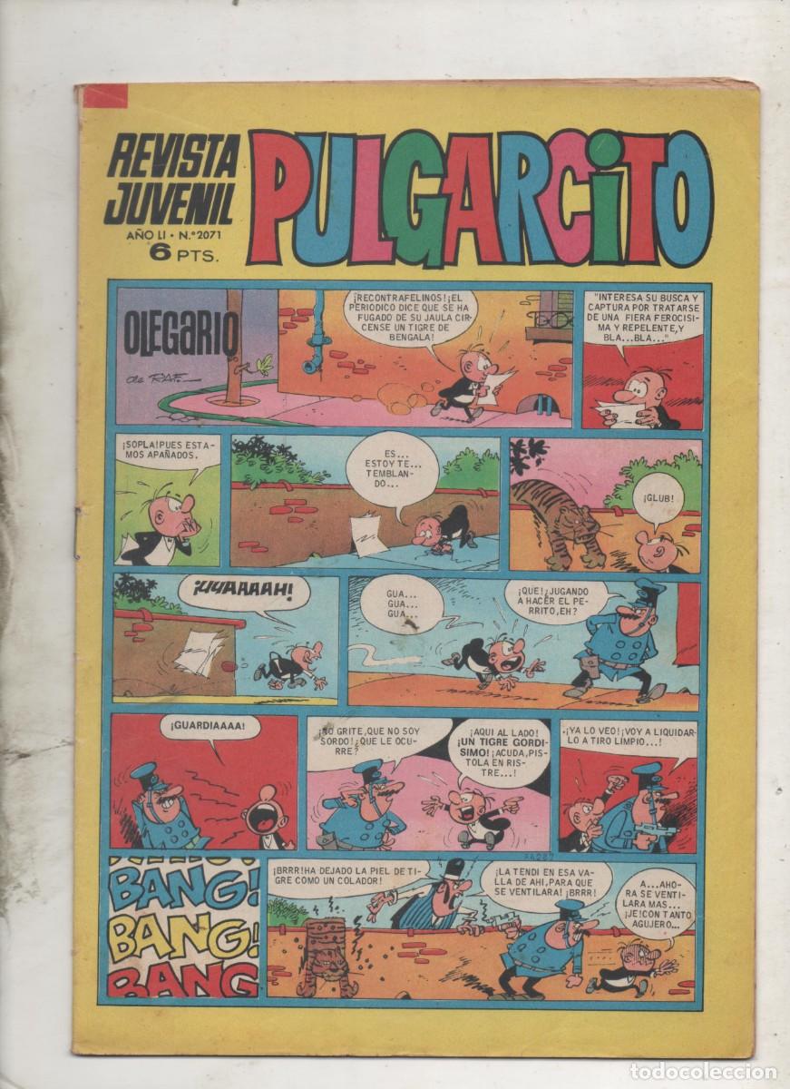 Tebeos: PULGARCITO N&ordm; 2071. -BRUGUERA