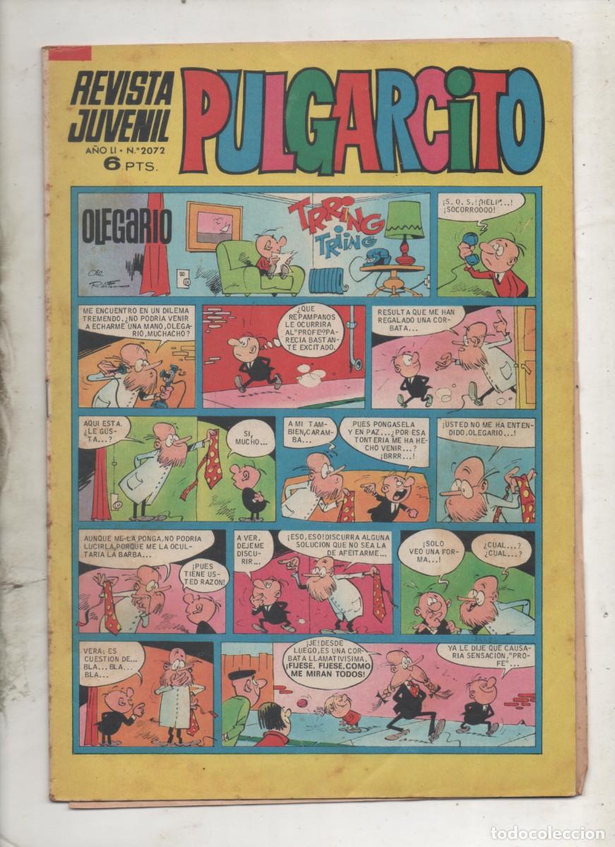 Tebeos: PULGARCITO N&ordm; 2072 . -BRUGUERA