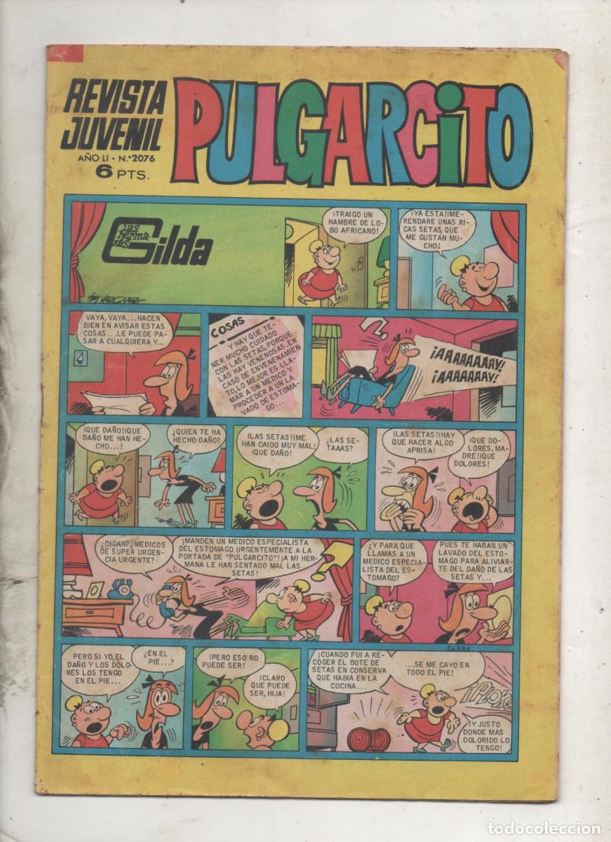 Tebeos: PULGARCITO N&ordm; 2076 . -BRUGUERA