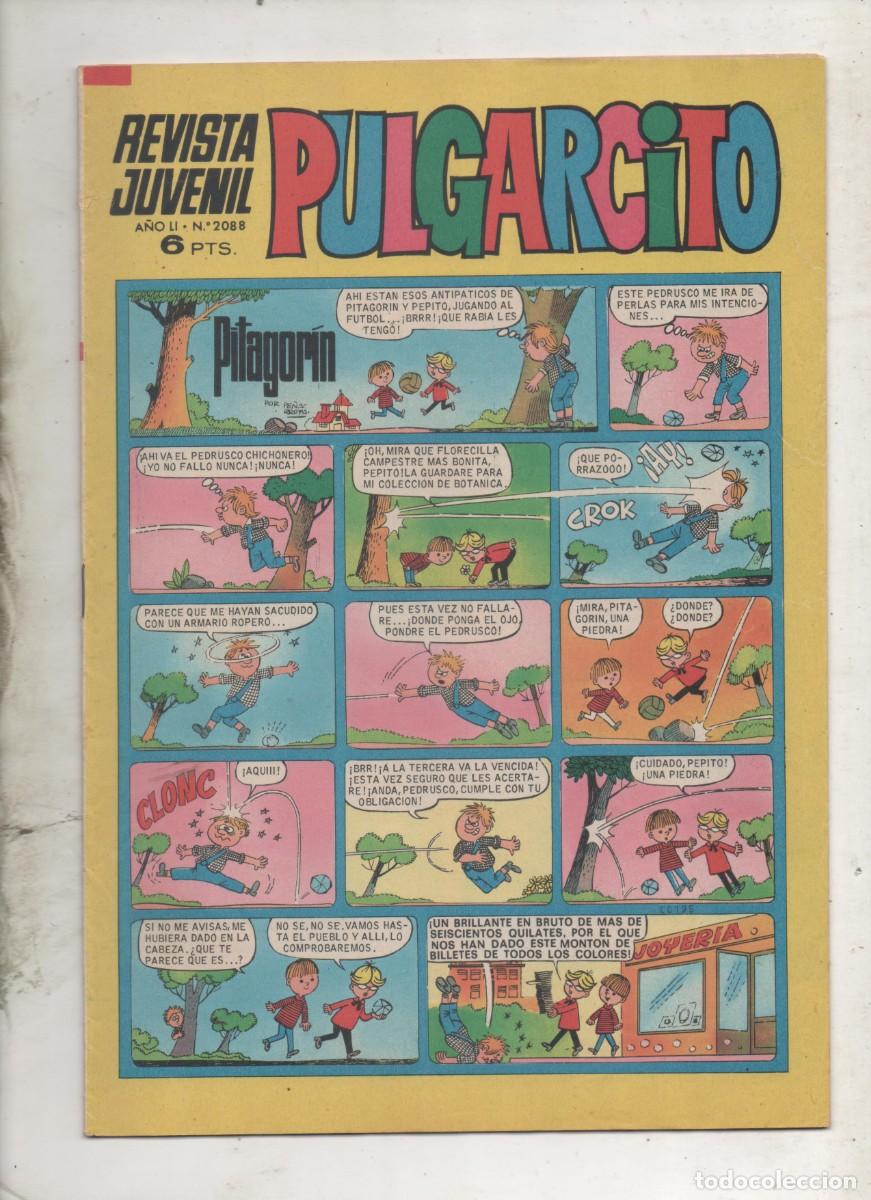 Tebeos: PULGARCITO N&ordm; 2088 . -BRUGUERA
