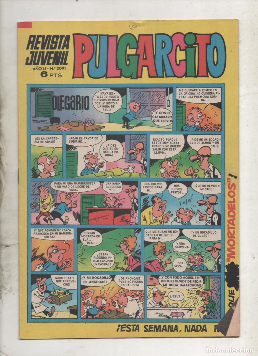 Tebeos: PULGARCITO N&ordm; 2091 . -BRUGUERA