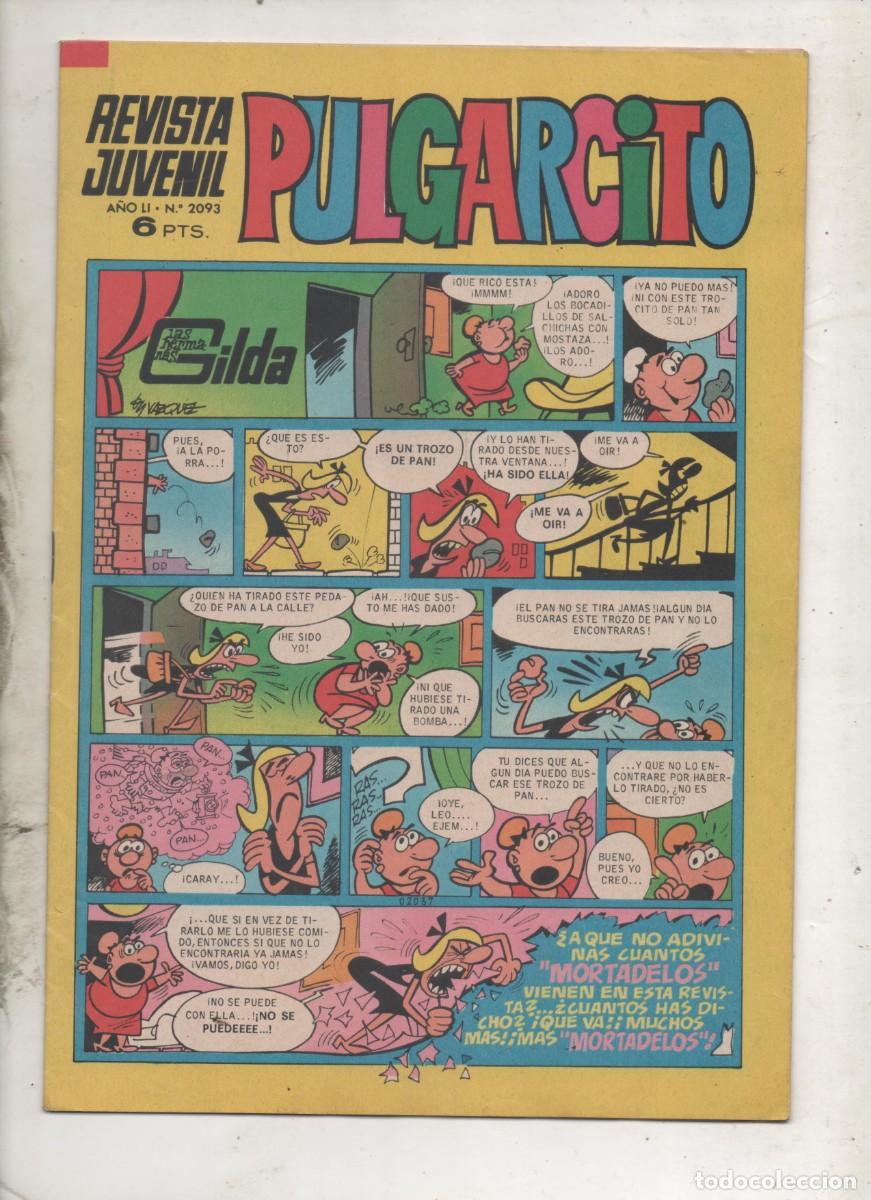 Tebeos: PULGARCITO N&ordm; 2093 . -BRUGUERA