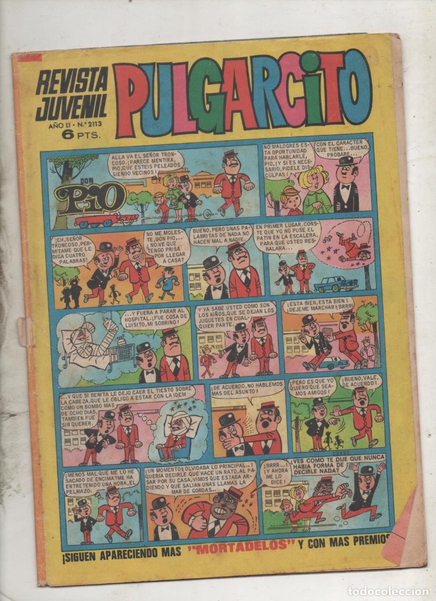 Tebeos: PULGARCITO N&ordm; 2113 . -BRUGUERA