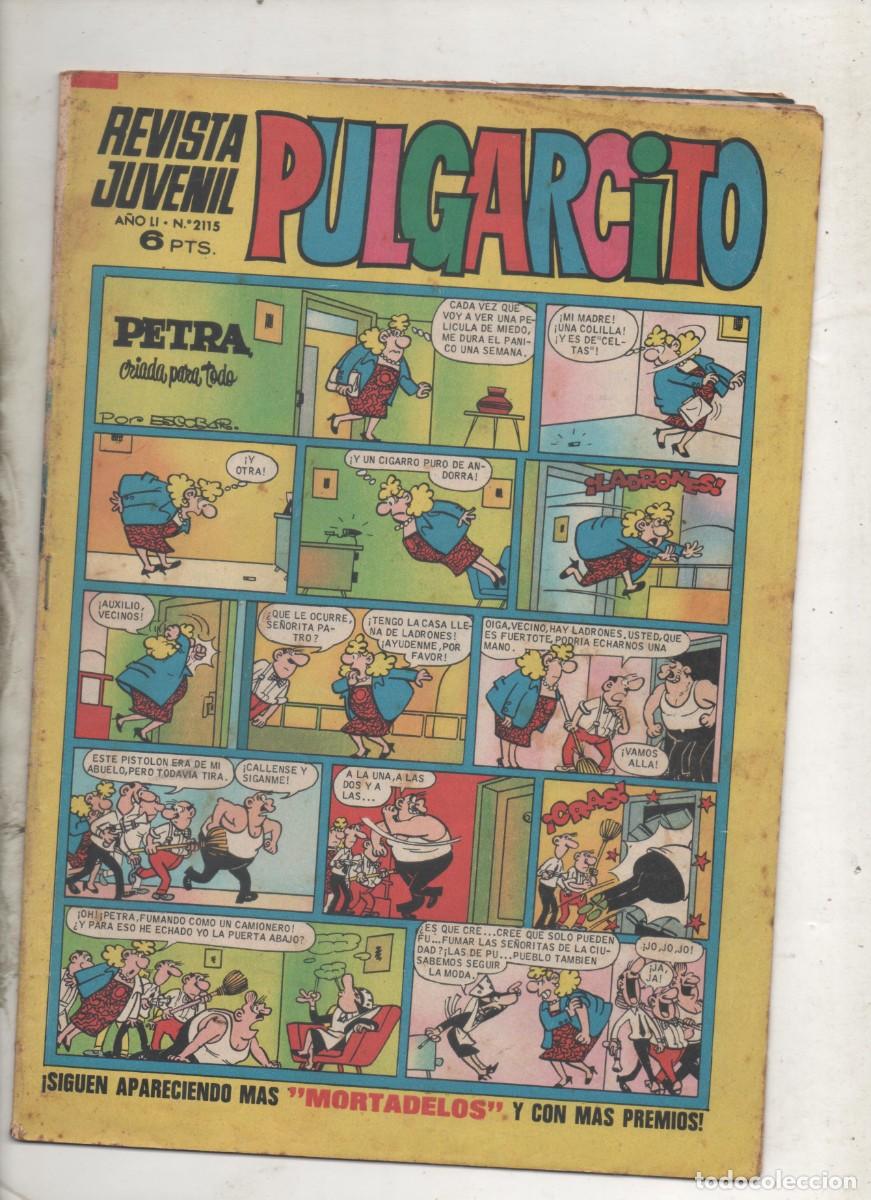 Tebeos: PULGARCITO N&ordm; 2115 . -BRUGUERA