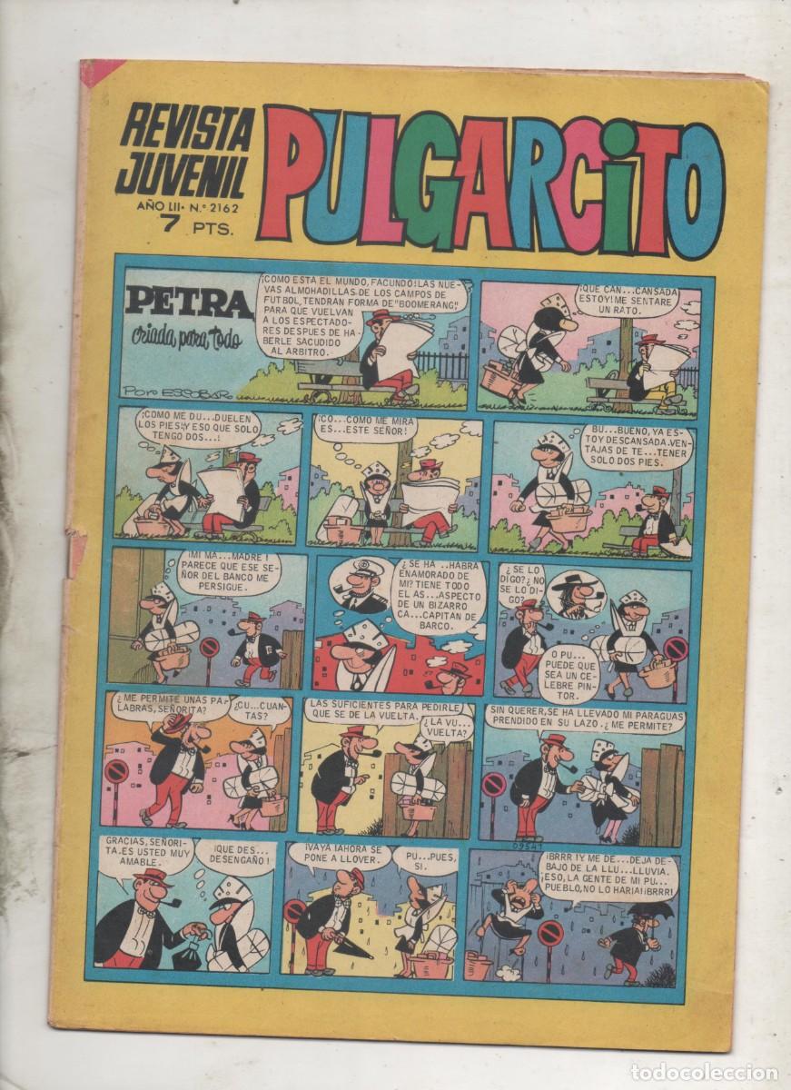 Tebeos: PULGARCITO N&ordm; 2162 . -BRUGUERA