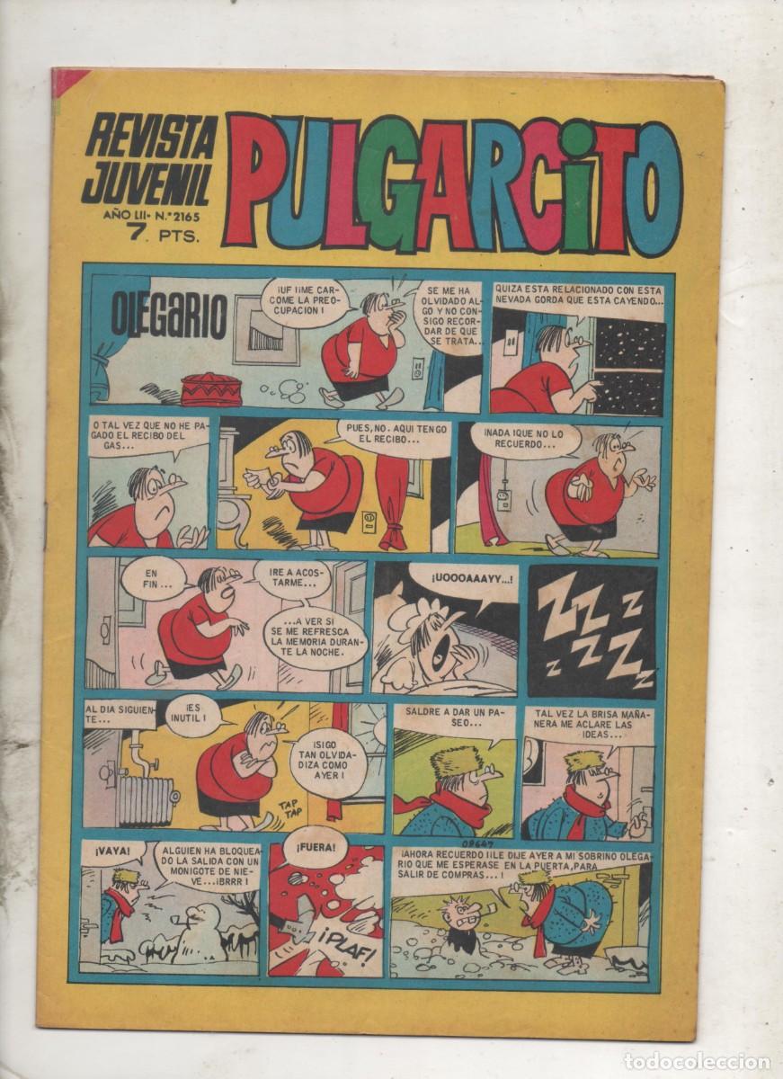 Tebeos: PULGARCITO N&ordm; 2165 . -BRUGUERA