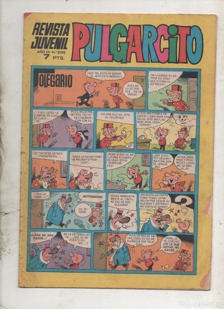 Tebeos: PULGARCITO N&ordm; 2190 . -BRUGUERA