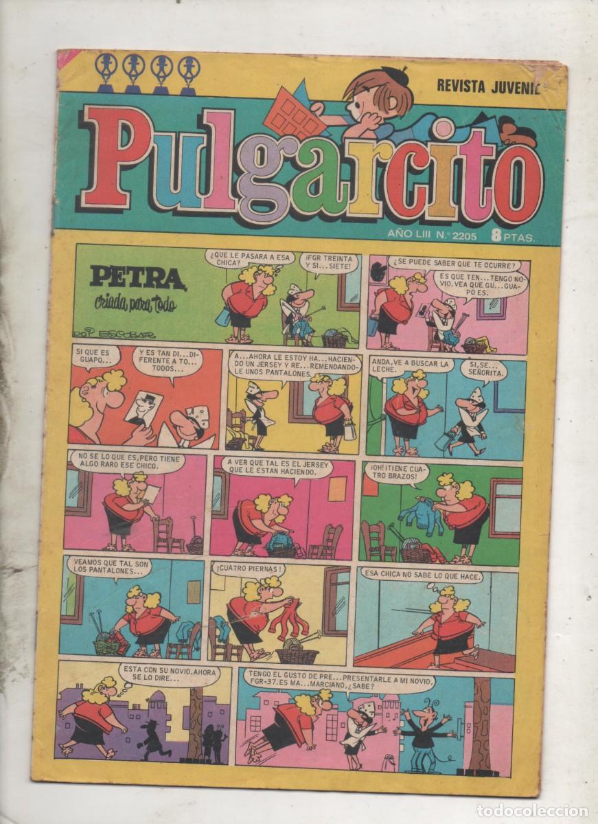 Tebeos: PULGARCITO N&ordm; 2205 . -BRUGUERA