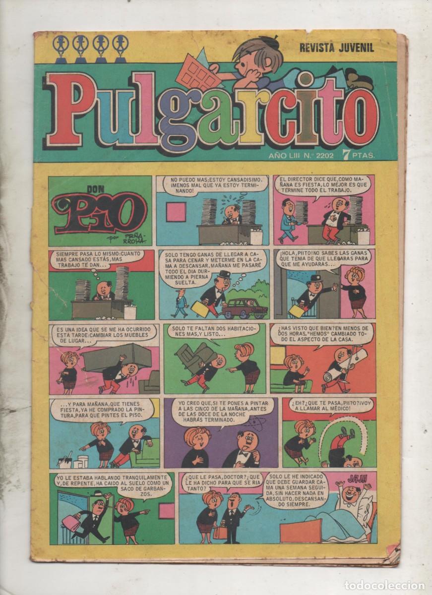 Tebeos: PULGARCITO N&ordm; 2202 . -BRUGUERA
