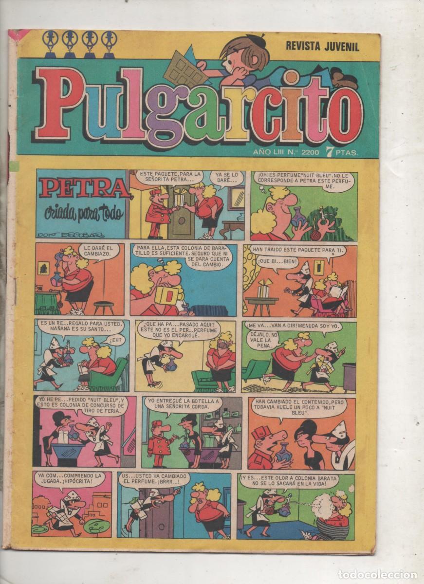 Tebeos: PULGARCITO N&ordm; 2200 . -BRUGUERA