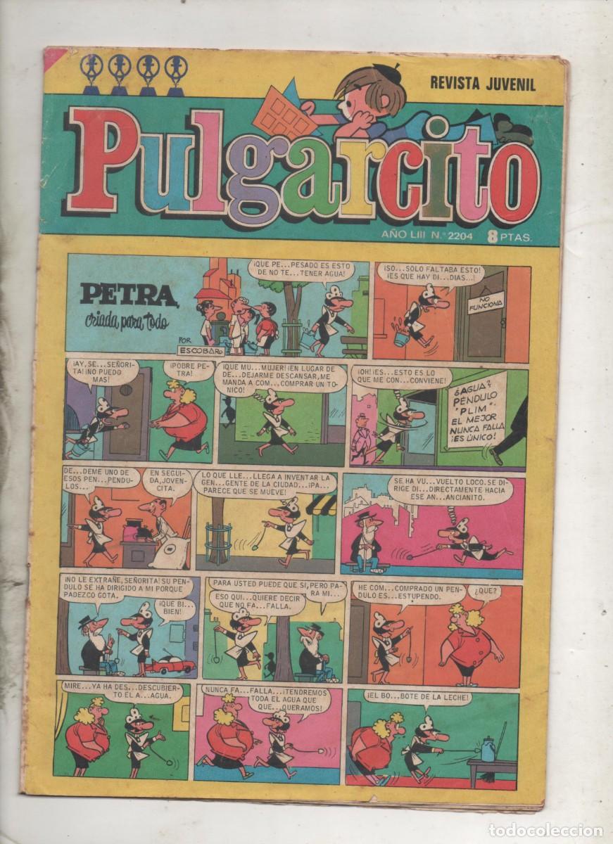 Tebeos: PULGARCITO N&ordm; 2204 . -BRUGUERA