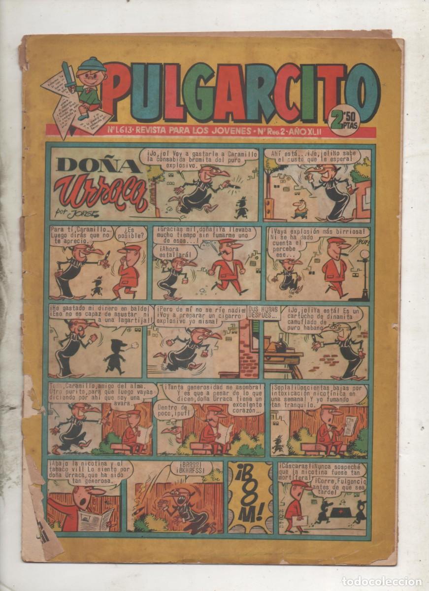 Tebeos: PULGARCITO N&ordm; 1603 . -BRUGUERA