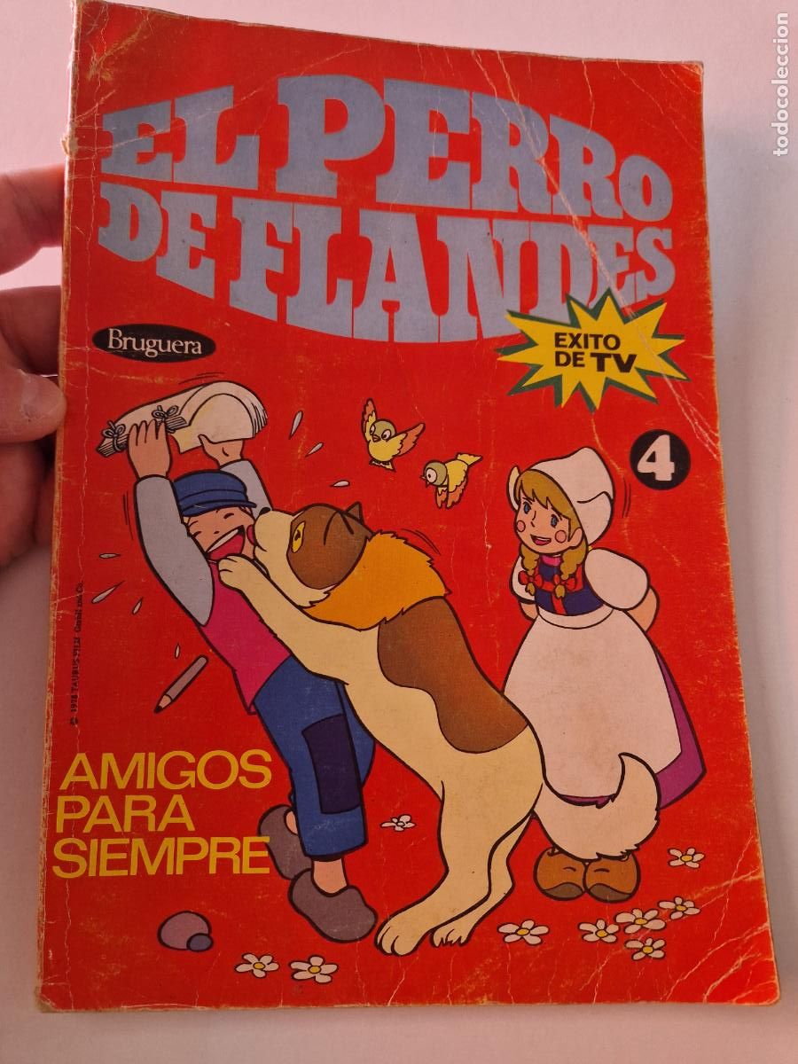 Tebeos: antiguo comic tebeo el perro de flandes serie dibujos tv n&ordm; 4 bruguera 1978 amigos para siempre